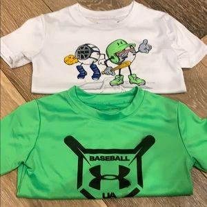 Boy Underarmour 2T shirts